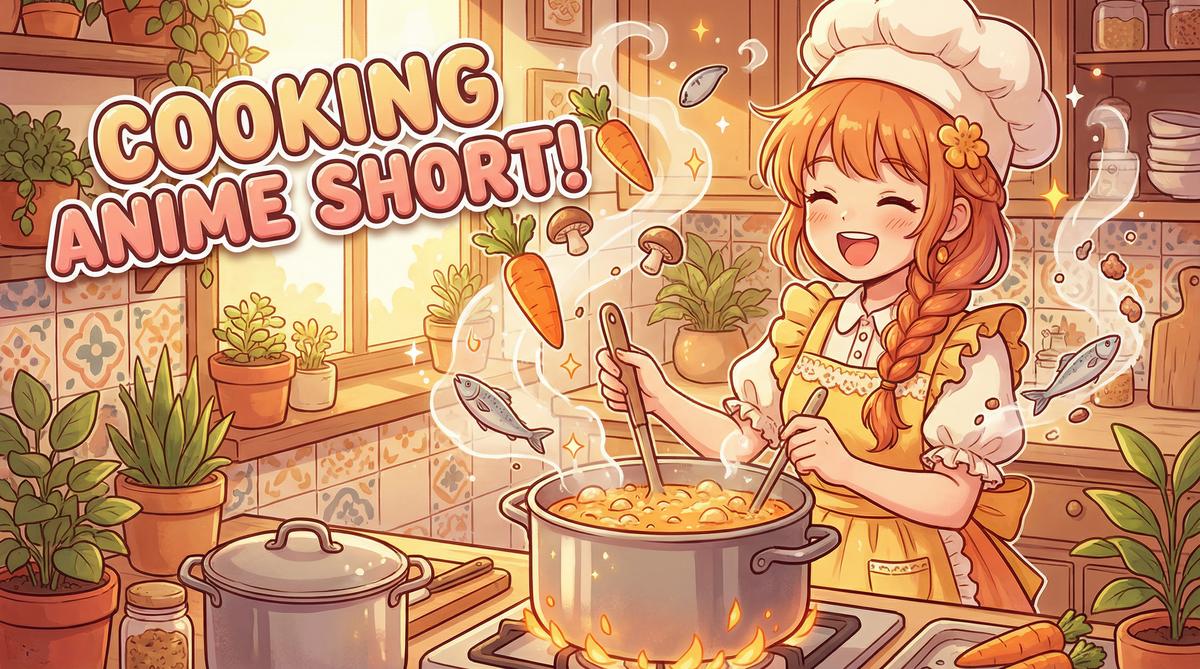麻豆原创动漫-美食动漫教程